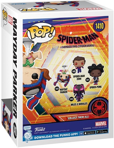 1410 Mayday Parker - Marvel Spiderman Across the Spider-Verse Funko POP - Brand New