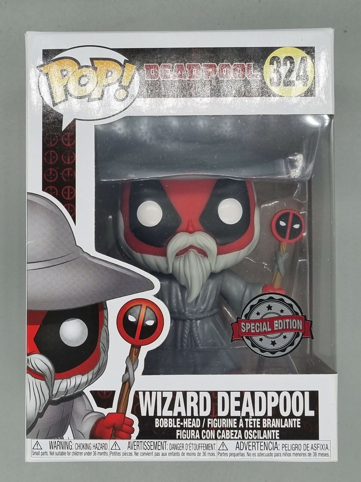 324 Wizard Deadpool - Marvel Funko POP Funko