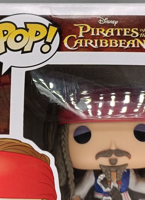 172 Captain Jack Sparrow Disney Pirates of the Caribbean Damaged Box Funko POP