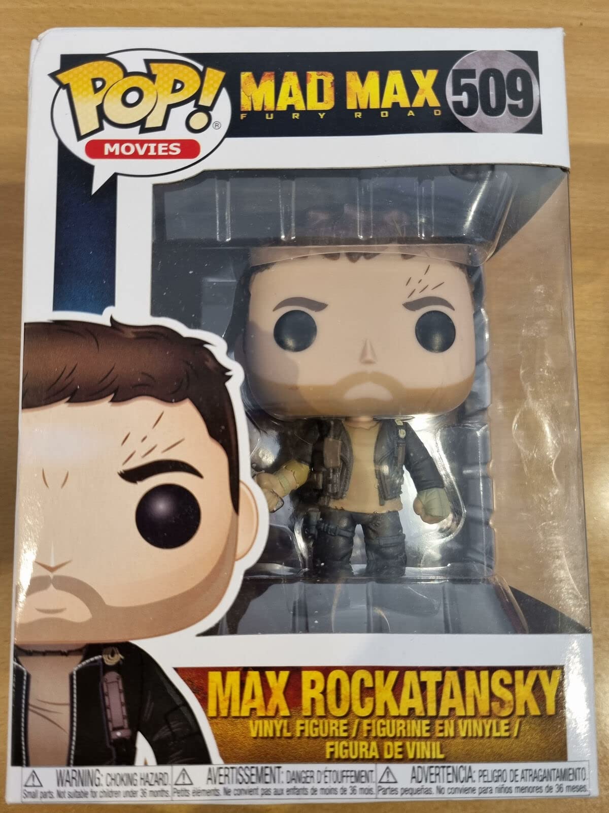 509 Max Rockatansky - Mad Max Fury Road - Funko POP - Box Damaged