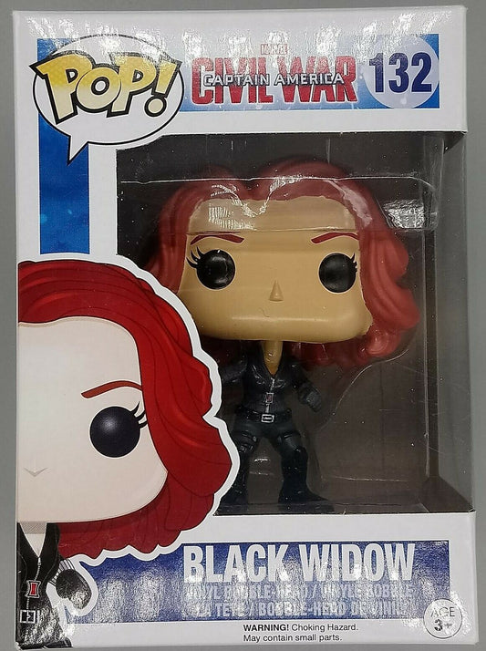 132 Black Widow - Marvel Captain America Civil War Funko POP Funko