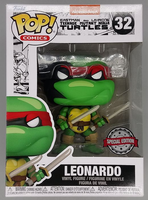 32 Leonardo - TMNT Teenage Mutant Ninja Turtles Funko POP Funko