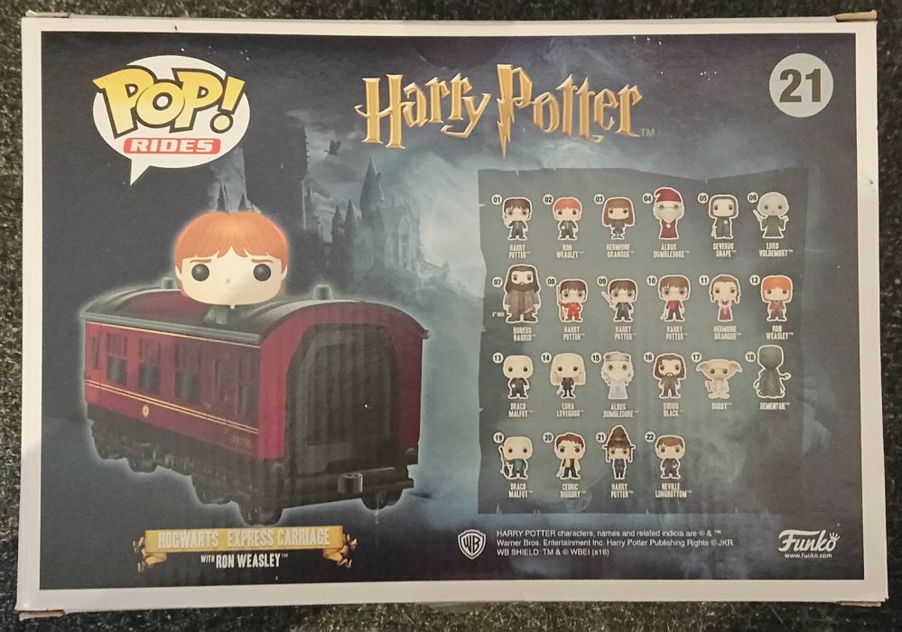 21 Hogwarts Express Carriage (Ron Weasley) - Harry Potter Funko POP