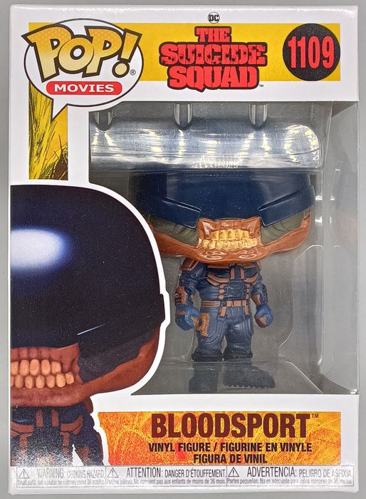 1109 Bloodsport - The Suicide Squad Box Damaged Funko POP Funko