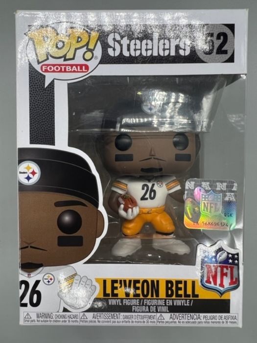 52 Le'Veon Bell (White) NFL Pittsburgh Steelers Box Damaged Funko POP