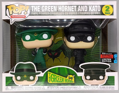[2 Pack] The Green Hornet and Kato (Fists Up) - 2019 Box Damaged Funko POP Funko