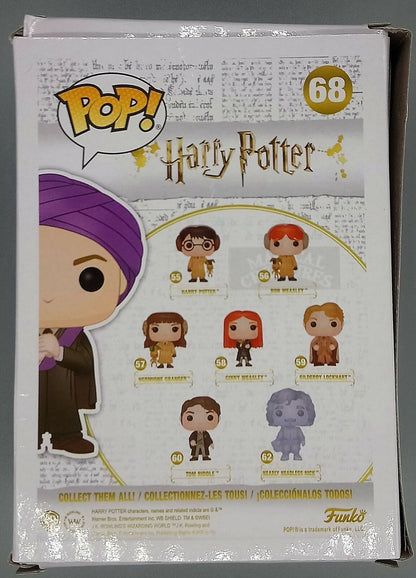 68 Professor Quirrell - Harry Potter 2018 Con - Box Damaged Funko POP