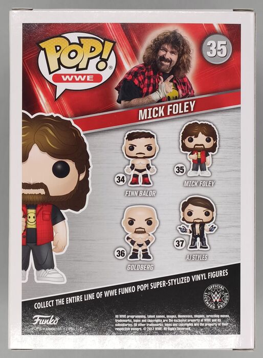 35 Mick Foley - WWE - Box Damaged Funko POP