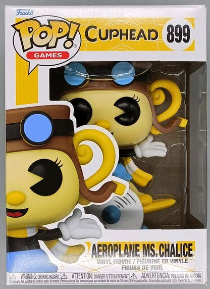 899 Aeroplane Ms. Chalice - Cuphead - Box Damaged Funko POP Funko