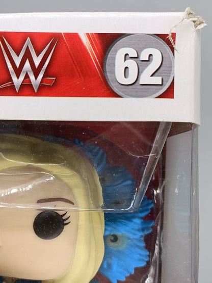 62 Charlotte Flair (Blue) - WWE - Box Damaged Funko POP