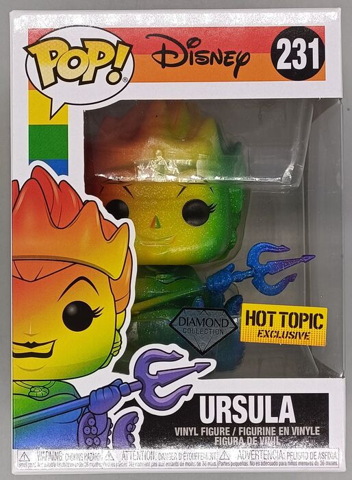 231 Ursula (Pride) - Diamond - Disney The Little Mermaid Funko POP Funko