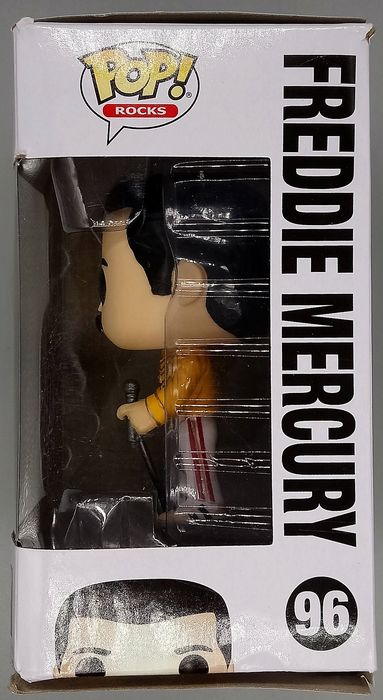96 Freddie Mercury (Wembley 1986) Rocks - Queen Box Damaged Funko POP