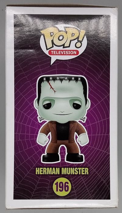 196 Herman Munster - The Munsters - Funko POP - Box Damaged