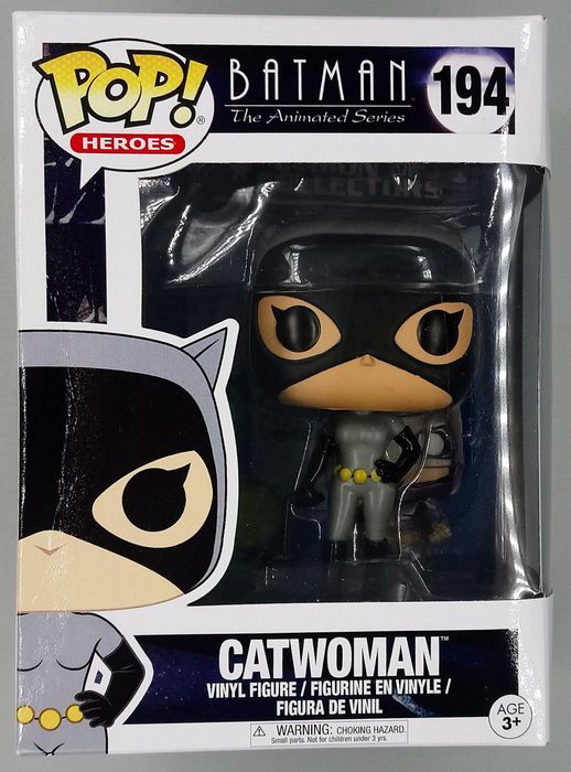 194 Catwoman - DC Batman The Animated Series Box Damaged Funko POP Funko