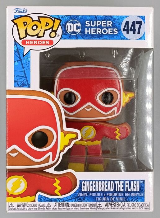 447 Gingerbread The Flash - DC Super Heroes Funko POP - Box Damaged Funko