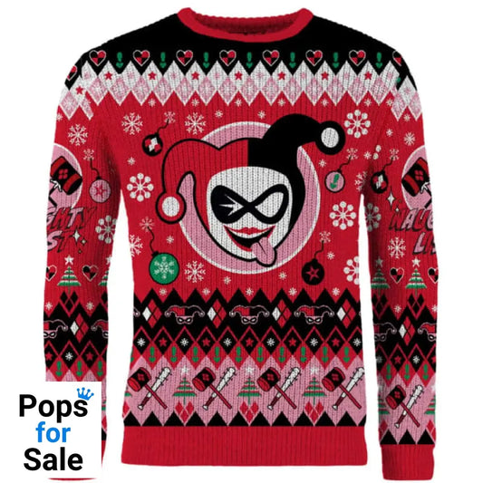 Harley Quinn: Hey Puddin Christmas Jumper (Size XXXXL)