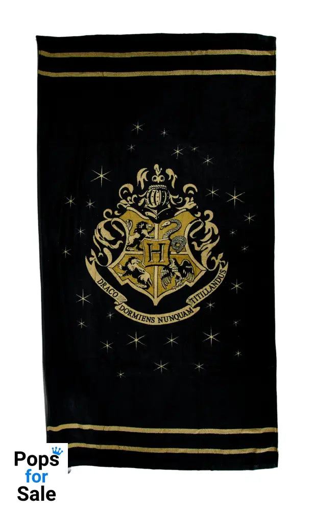 Harry Potter: Hogwarts Gold Crest Bath/Beach Towel