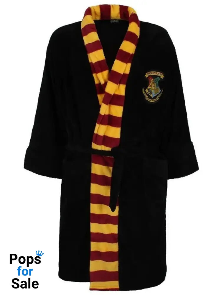 Harry Potter: Hogwarts Mens Fleece Hoodless Robe