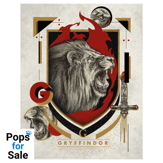 Harry Potter Limited Edition Gryffindor Art Print