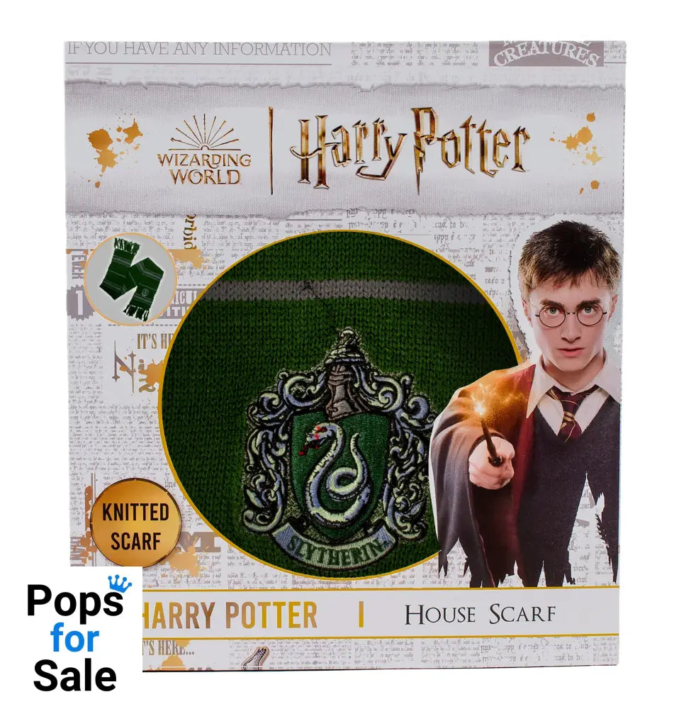 Harry Potter: Slytherin Thin Stripes Scarf (Boxed)