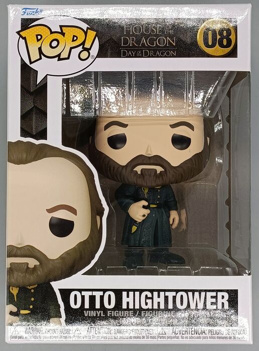 08 Otto Hightower - House of the Dragon - Box Damaged Funko POP Funko