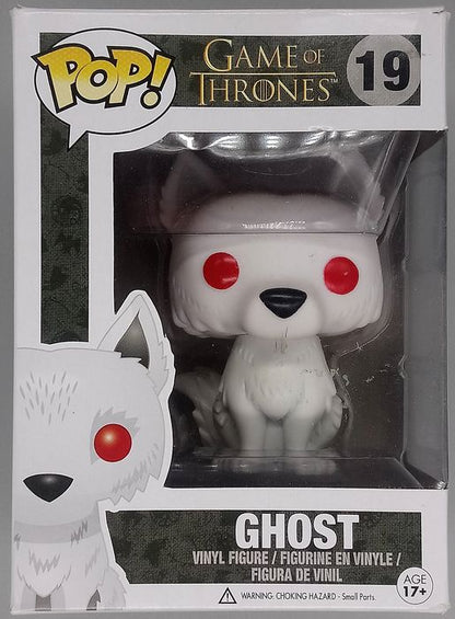19 Ghost - Game of Thrones - Box Damaged Funko POP