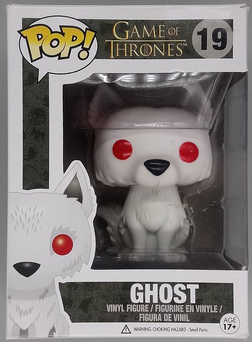 19 Ghost - Game of Thrones - Box Damaged Funko POP