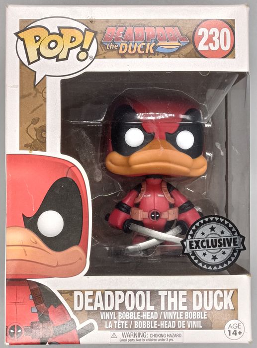 230 Deadpool the Duck - Marvel - Box Damaged Funko POP