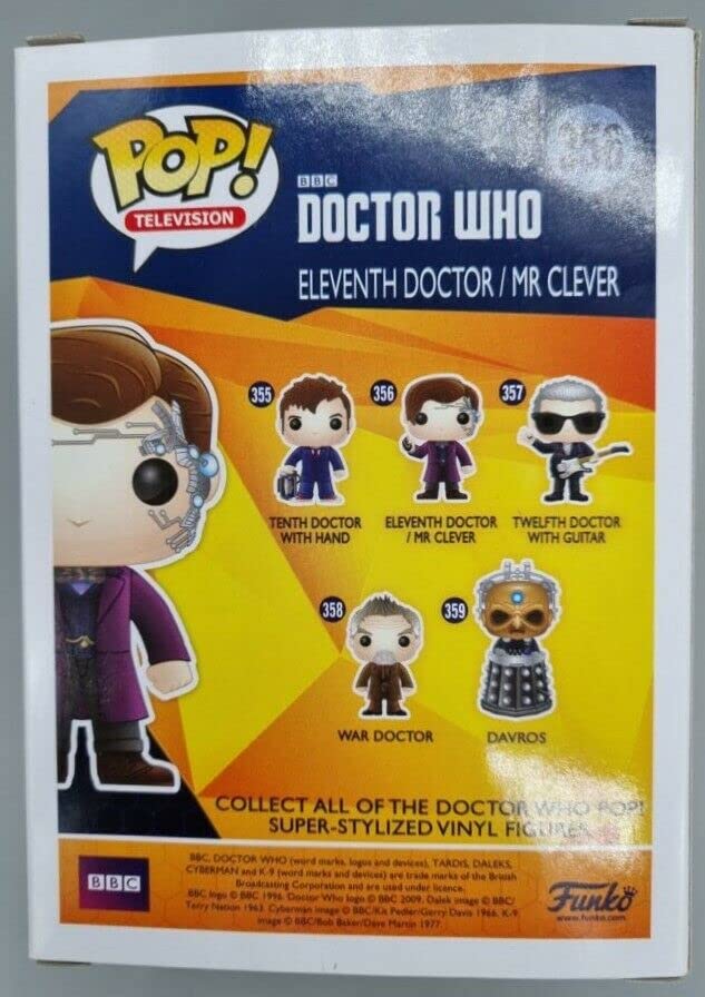 356 Eleventh Doctor / Mr. Clever - Doctor Who - Funko POP - Box Damaged