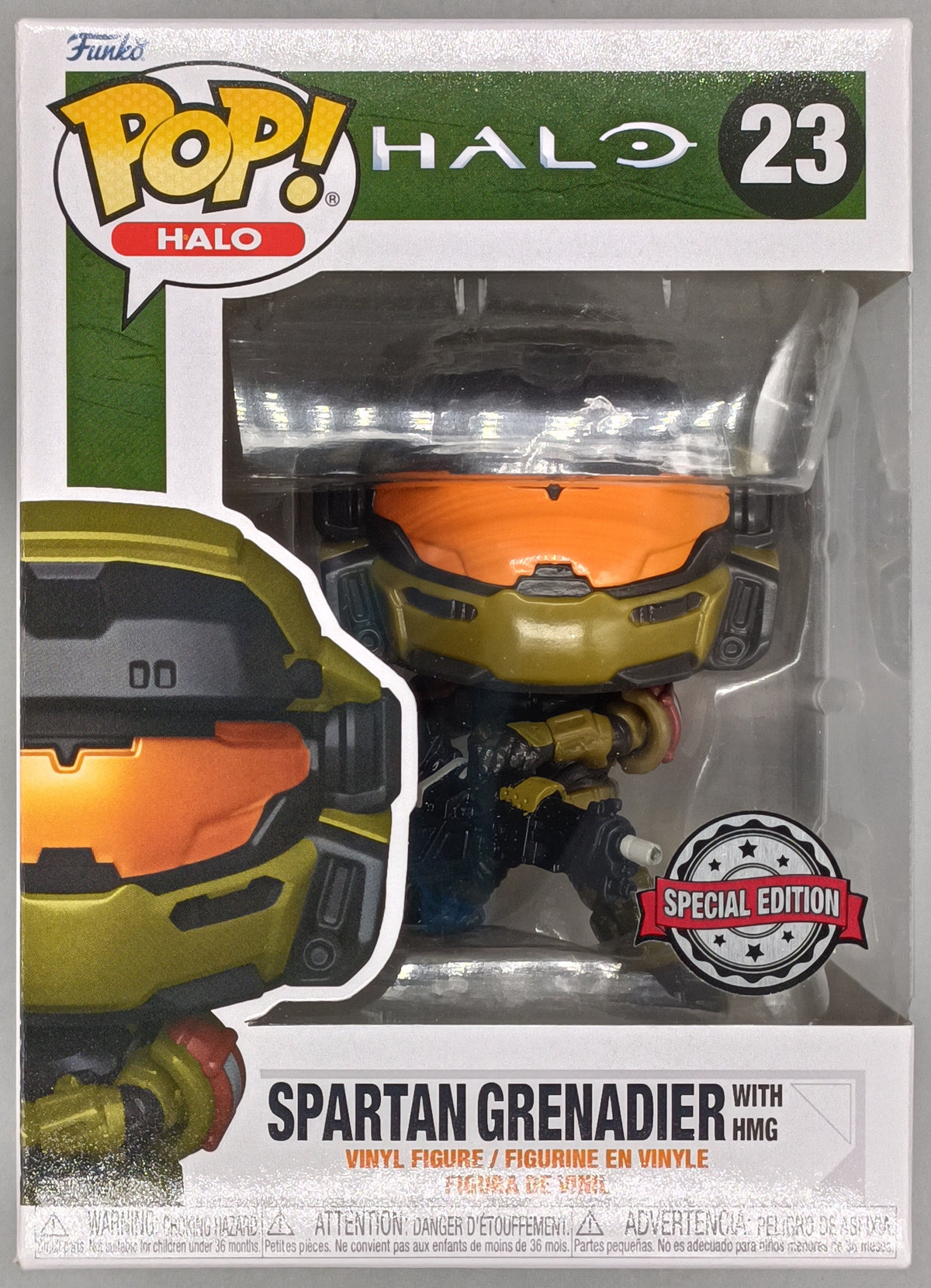 23 Spartan Grenadier (with HMG) - Halo Funko POP Funko