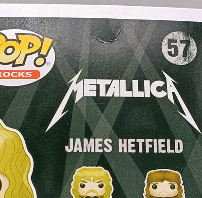 57 James Hetfield - Metallica - Box Damaged Funko POP