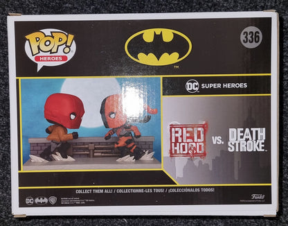 336 Red Hood vs. Deathstroke Comic Moment DC Batman 30,000 Limited Edition Funko POP