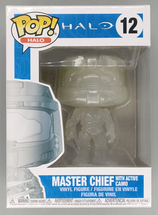 12 Master Chief (with Active Camo) - Halo Funko POP