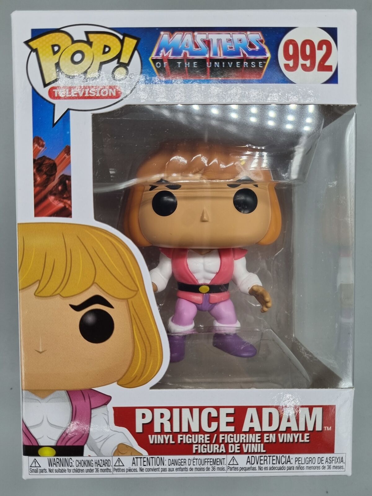 992 Prince Adam - Masters of the Universe Funko POP