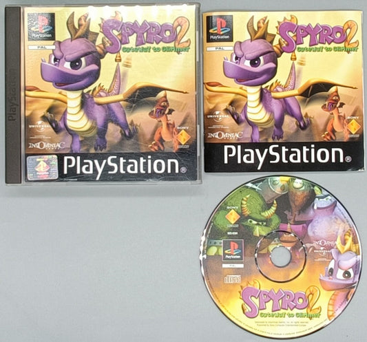 Spyro 2: Gateway to Glimmer for Sony Playstation 1 (PSOne) Funko