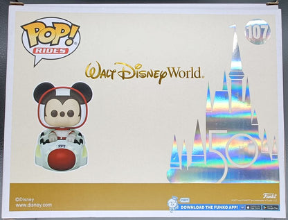 107 Mickey Mouse (Space Mountain Attraction) Rides Disney Funko POP