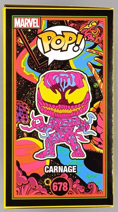 678 Carnage (Blacklight) - Marvel Funko POP