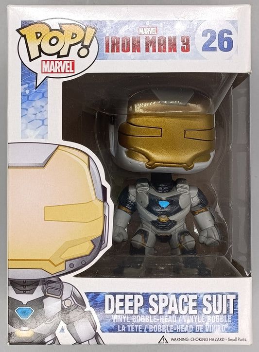 26 Deep Space Suit - Marvel Iron Man 3 - Box Damaged Funko POP