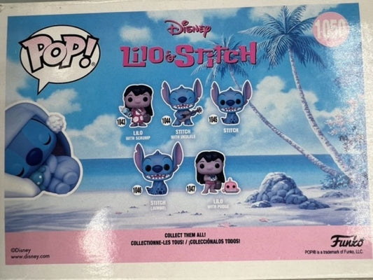 1050 Sleeping Stitch - Disney Lilo & Stitch - Box Damaged Funko POP