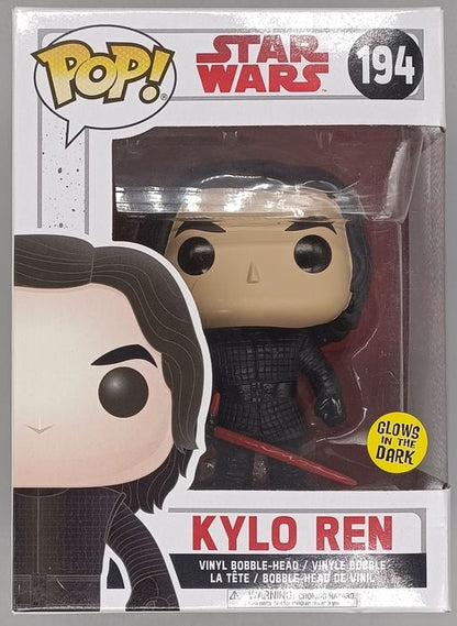 194 Kylo Ren - Glow - Star Wars - Funko POP - Box Damaged Funko