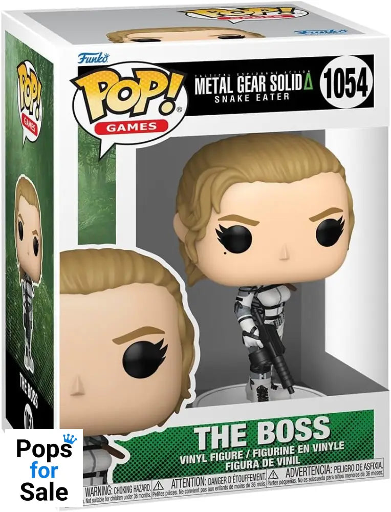 1054 The Boss - Metal Gear Solid Snake Eater Funko POP - Brand New