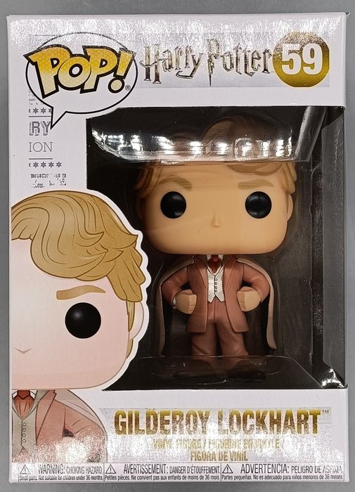 59 Gilderoy Lockhart (Brown Suit) - Harry Potter Box Damaged Funko POP
