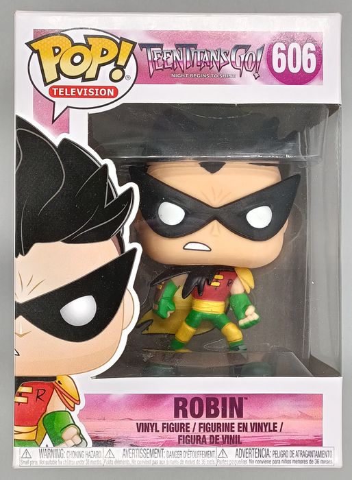 606 Robin - Teen Titans Go - Box Damaged Funko POP Funko