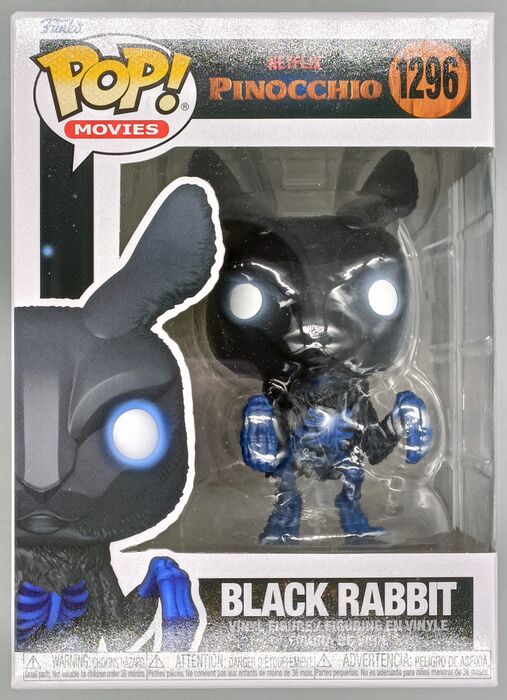 1296 Black Rabbit - Pinocchio (Netflix) - Brand New Funko POP Funko