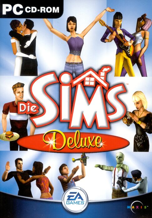 The Sims: Deluxe Edition  for Windows PC MIcrosoft