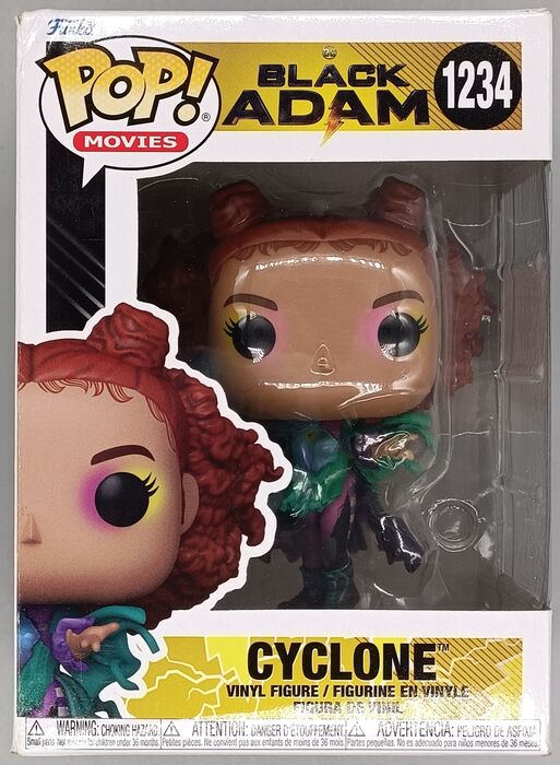 1234 Cyclone - DC Black Adam - Box Damaged Funko POP Funko