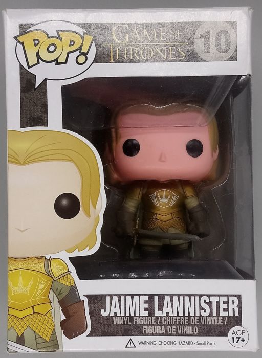 10 Jaime Lannister - Game of Thrones - Box Damaged Funko POP