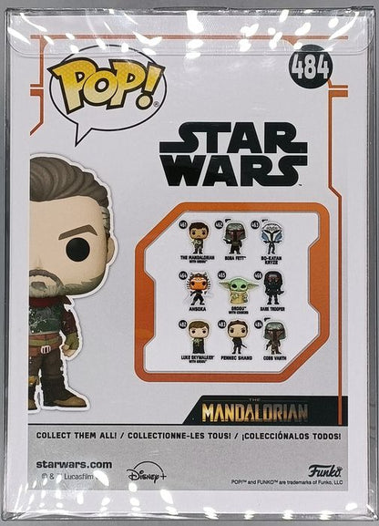 484 Cobb Vanth (w/o Helmet) Chase - Star Wars Mandalorian Funko POP