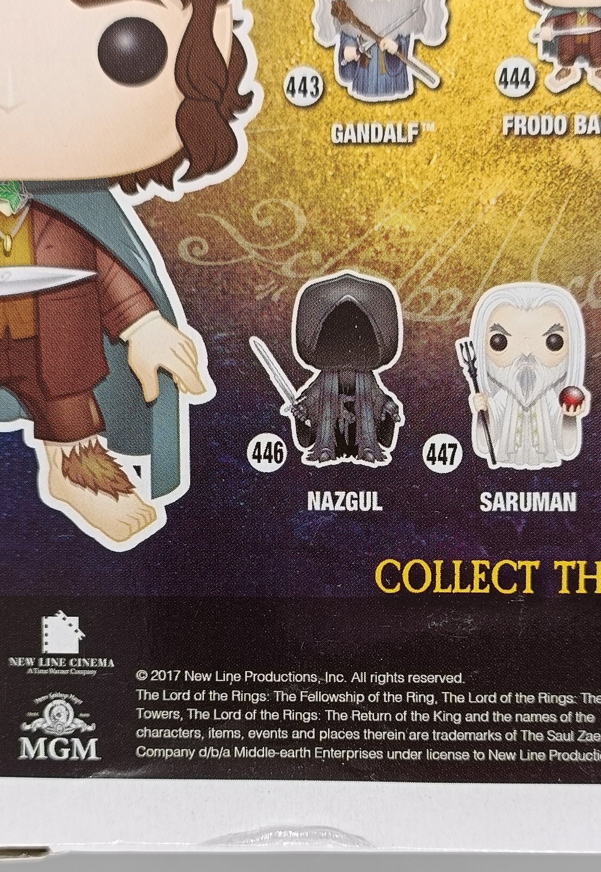 444 Frodo Baggins - Lord of the Rings - Box Damaged Funko POP