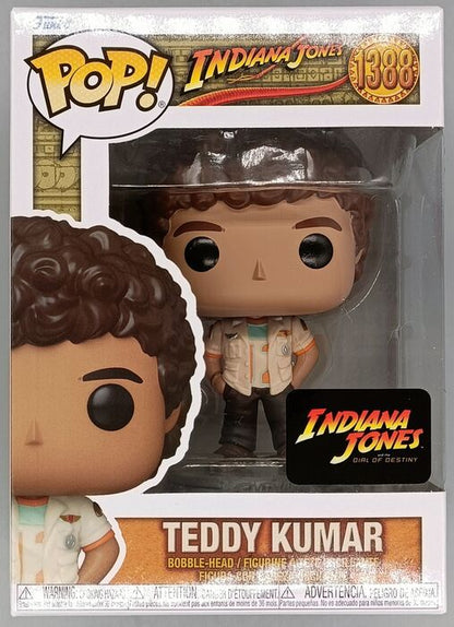 1388 Teddy Kumar - Indiana Jones 5 - Brand New Funko POP in Protector Funko